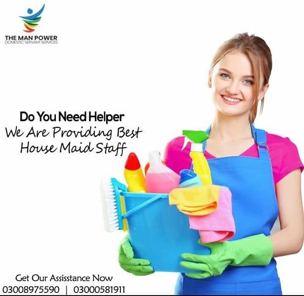 House Maids, Drivers, Gate Keepers , Office Staff , Patient Attendants 8