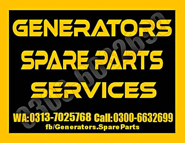 Generator Parts for Diesel Gas Generator 0