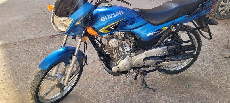 Suzuki 110s Karachi number first owner cplc clear 0