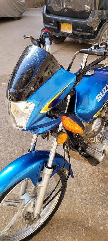 Suzuki 110s Karachi number first owner cplc clear 1