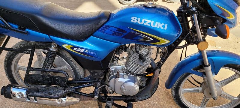 Suzuki 110s Karachi number first owner cplc clear 3