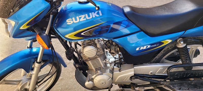 Suzuki 110s Karachi number first owner cplc clear 5