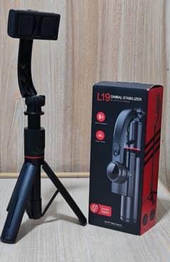 L19 Gimbal Stabilizer selfie stick Tripod