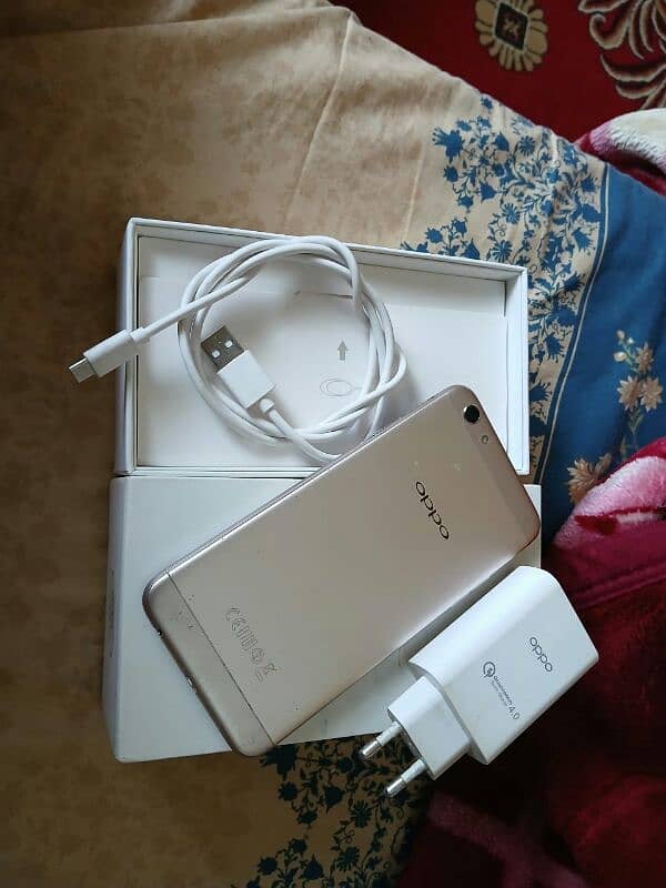 Oppo F3 PTA Approved with Box,  Only Serious Buyers Contact 9