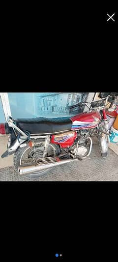 125 Honda bike ready to drive no Machinical work required