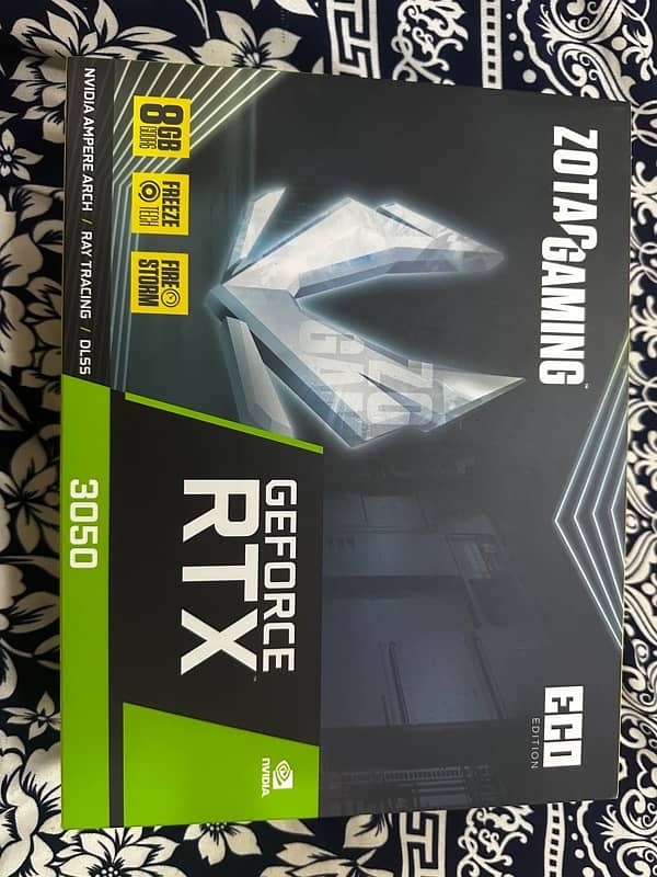 RTX 3050 8GB GRAPHICS CARD 0