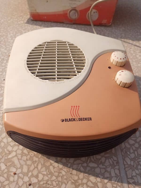 Model no HX150…   BLACK&DECKER. (2000 watt) Fan Heater 0