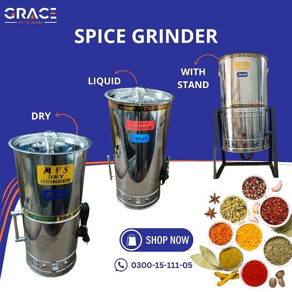 Potato Peeler Machine Masala Spice Grinder Haleem Mixer Slanty Dryer a 2