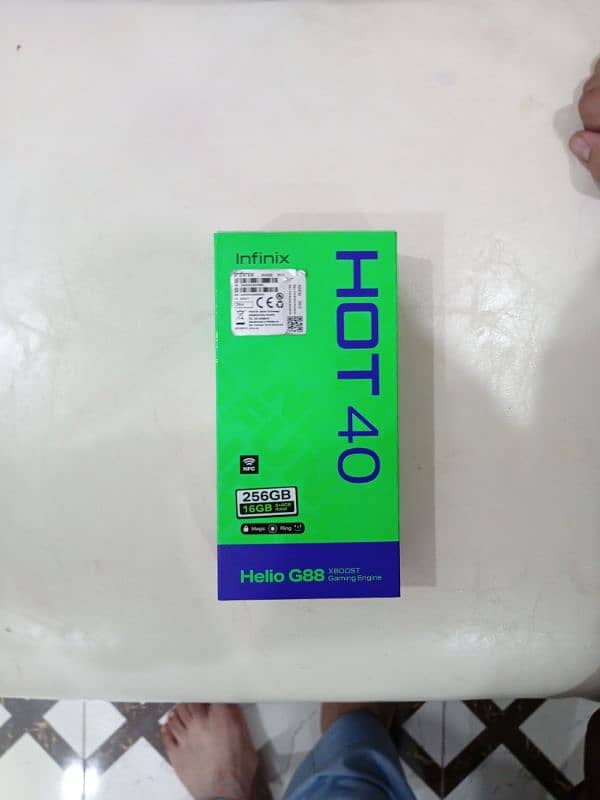 Infinix hot 40 full box 11