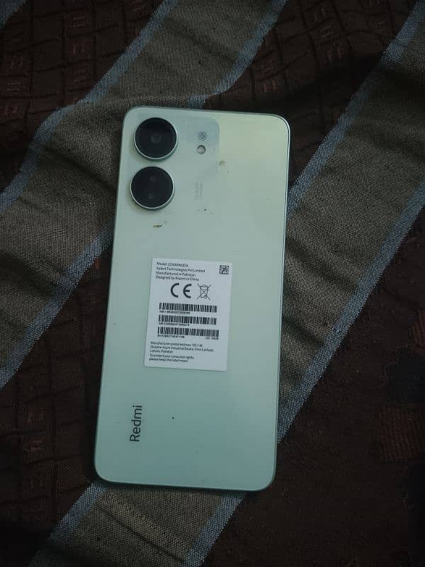 REDMI 13C condition 10/10 warranty card available  openbox only 1