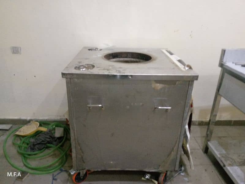 Urgent Sale. 1 Tandoor , 2 Burner Stove, 12 Chairs And 3 Table 2