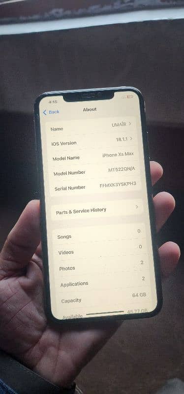 iphone xs max 64gb 5