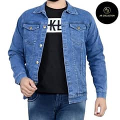 Mens Classic denim jacket -plane design -1 pc free home delivery