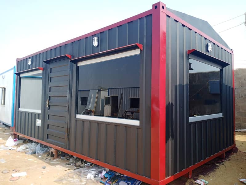 cafe container office container workstations prefab cabin porta cabin 5