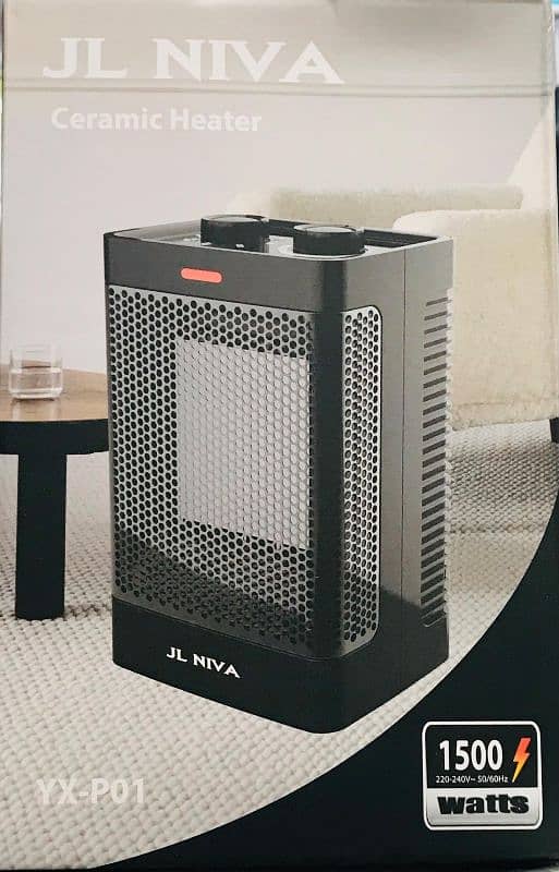 JL NIVA Ceramic Heater - Efficient & Safe Heating Solution 0