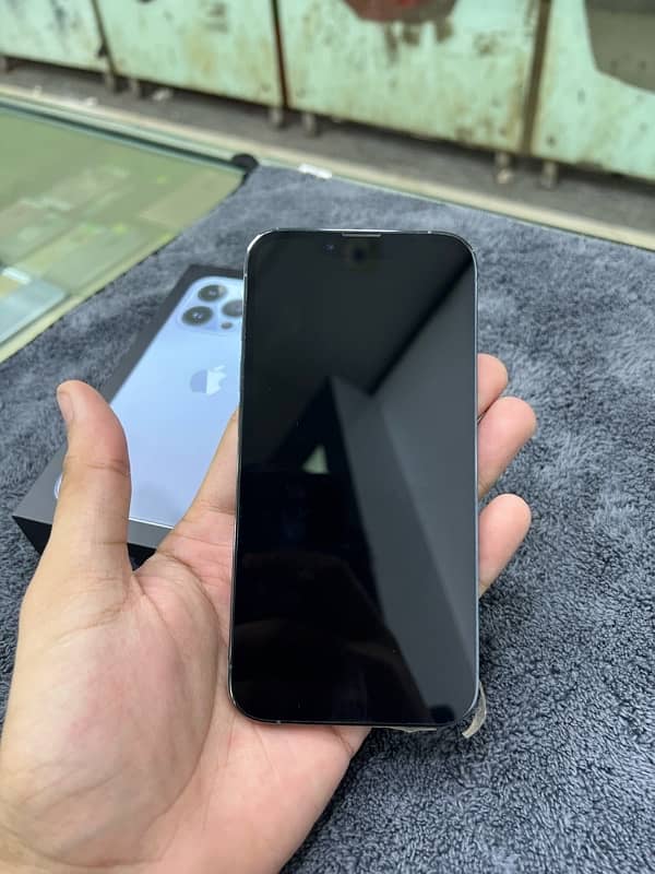 iphone 13 pro 128gb pta approved blue color 0