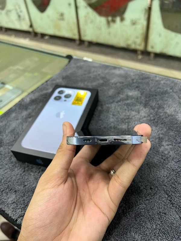 iphone 13 pro 128gb pta approved blue color 2