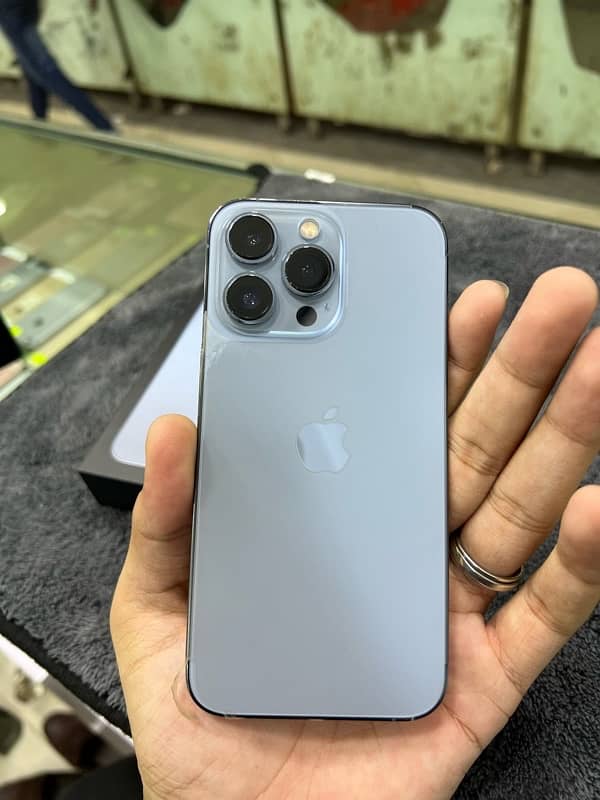 iphone 13 pro 128gb pta approved blue color 5