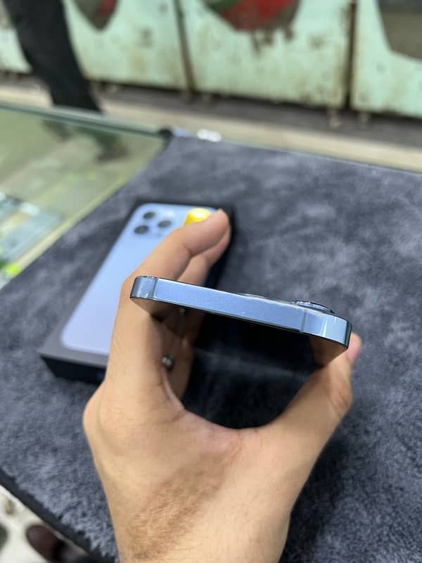 iphone 13 pro 128gb pta approved blue color 6