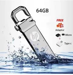 HP Flash Drive 128 GB 64 GB 32 GB USB Good Speed 3.0/2.0 Flash Memory