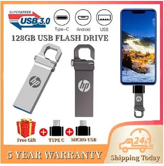 HP Flash Drive 128 GB 64 GB 32 GB USB Good Speed 3.0/2.0 Flash Memory 1