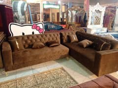 beautiful brand new stylish L shaped sofa set