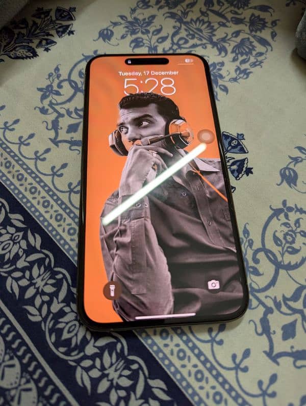 Iphone 15 Pro Max Non-Pta, Natural Titanium Sim Time not used 0