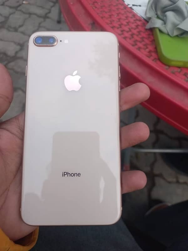 Iphone 8 plus golden colour PTA Approved 1