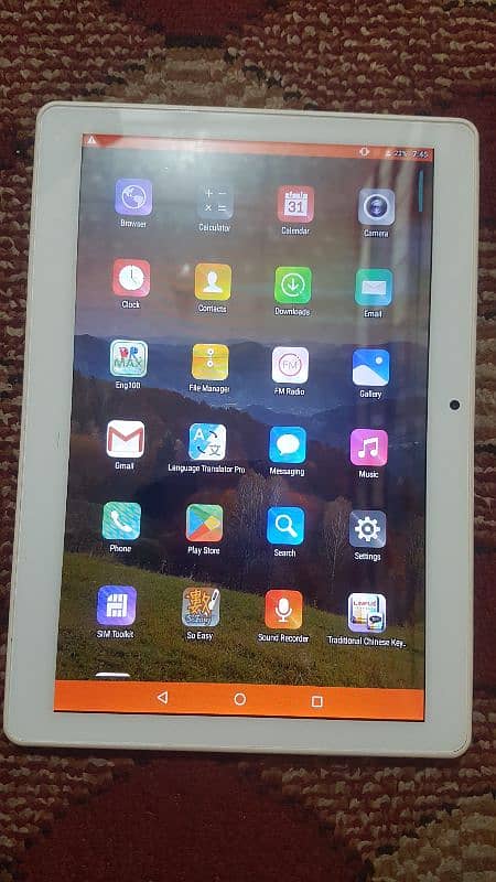 10 inch tab 2GB RAM 32 GB memory 2