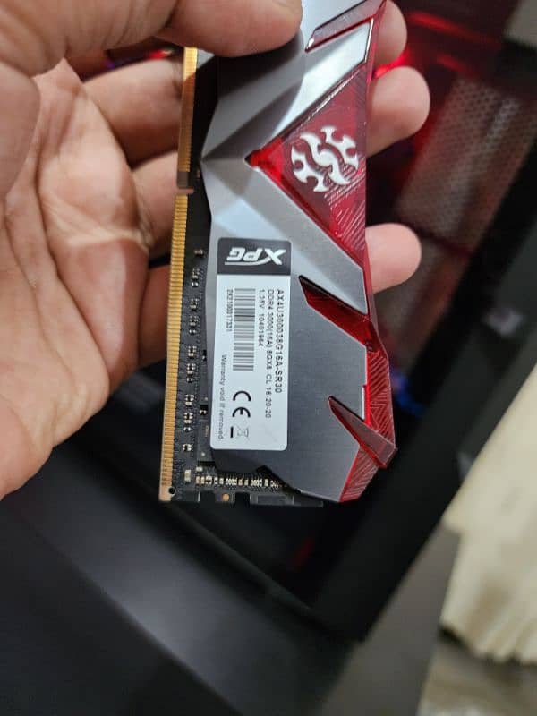 Selling XPG DDR4 Rams 16gb 3000mhz 3