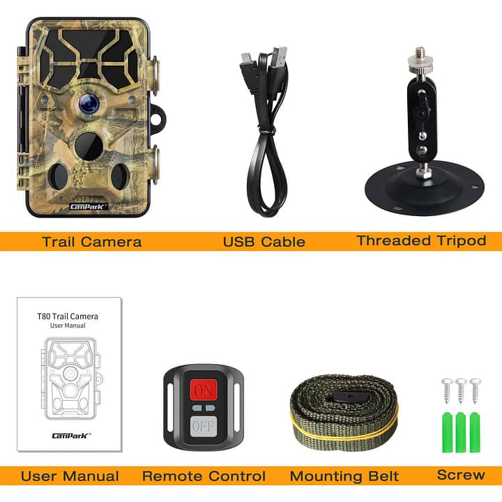 Campark T80 Trail Camera 2