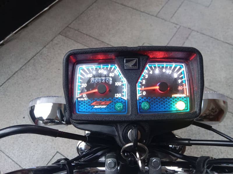 new 125 LED meter 2025 model 0