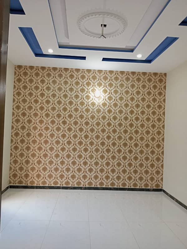 7 Marla Brand New House For Sale Prime Location at Main Canal Road Lahore Rizwan garden housing scheme . 7