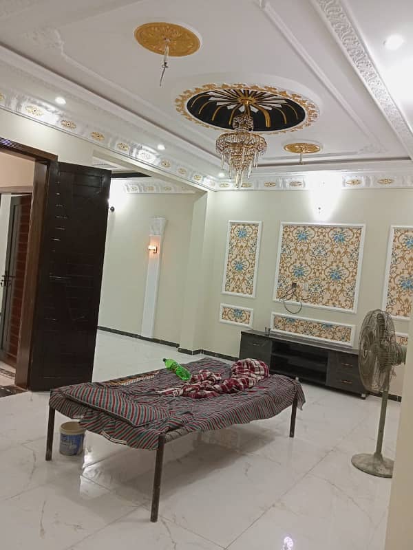 7 Marla Brand New House For Sale Prime Location at Main Canal Road Lahore Rizwan garden housing scheme . 19