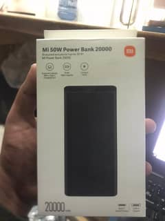 Mi 50W Power Bank 20000 Box Pack