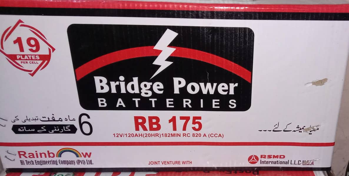 Batteries For Solar/UPS/Generator/Vehicles 4