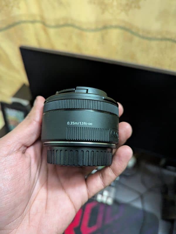 canon 50mm 1.8. STM . BRAND NEW CONDITION. ALL OK . DSLR LENS 1