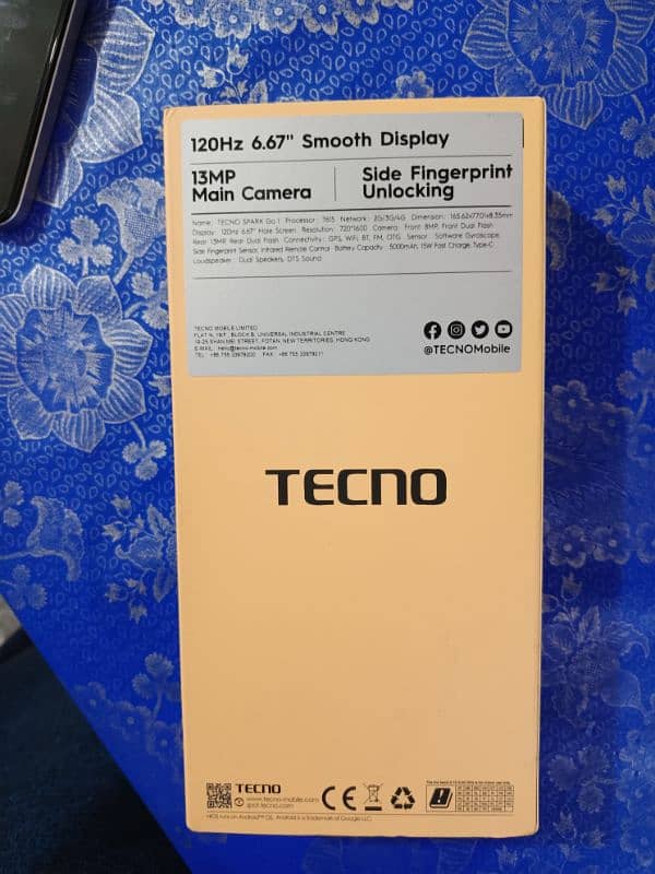 Tecno spark go 1 1