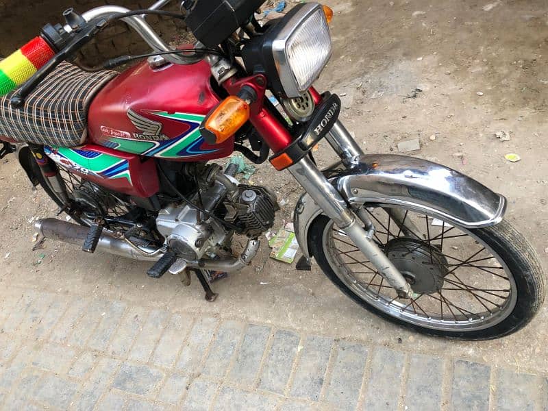 Honda cd 2018 Sukkur Number 3