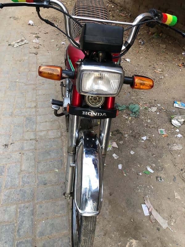 Honda cd 2018 Sukkur Number 10