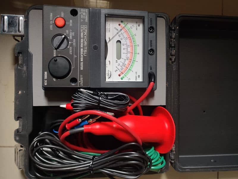 kyoritsu 3124A insulation tester . unused brand new 2