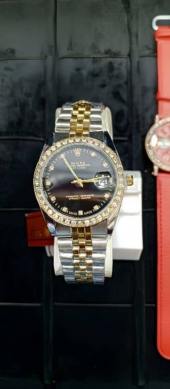 artificial diamond watch 0