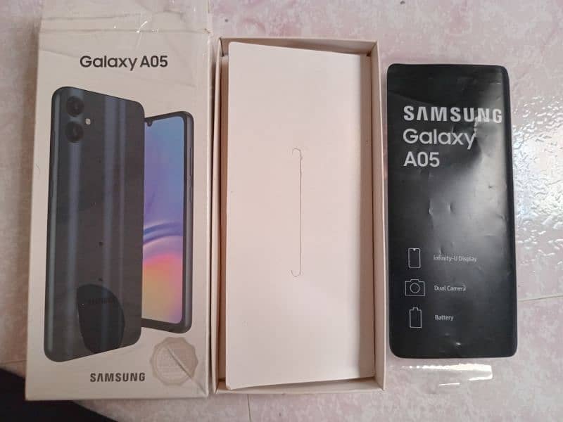 Samsung A05 new only 1 month used 1