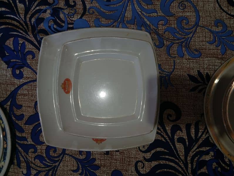 Tables, Chair, Melamine Plates 5