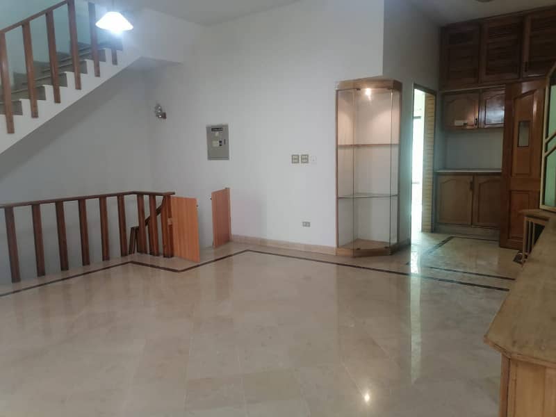 35x80 Marble Flooring Double Storey House Available On Rent Located In I-8 8