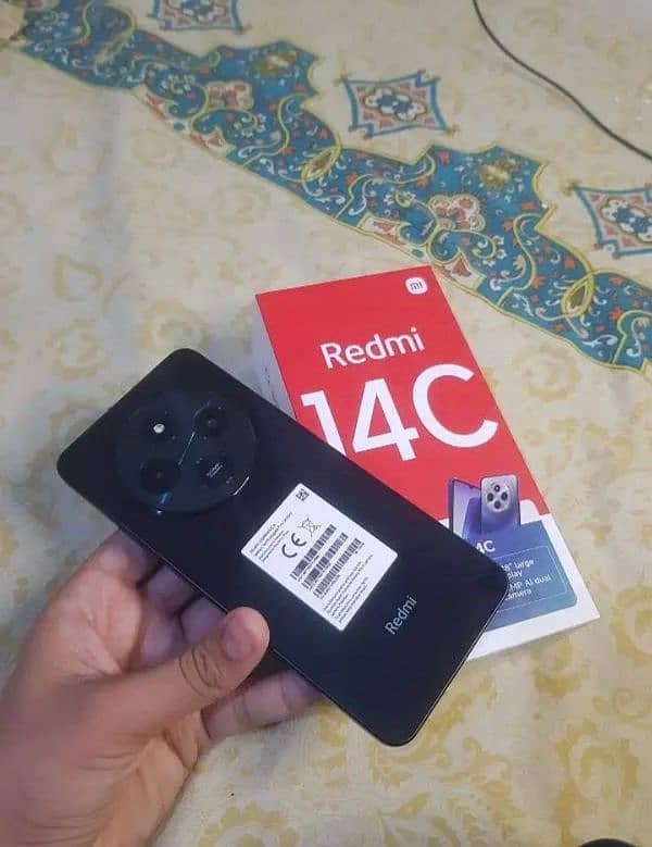 redmi 14c only box open 1 week use with box 0