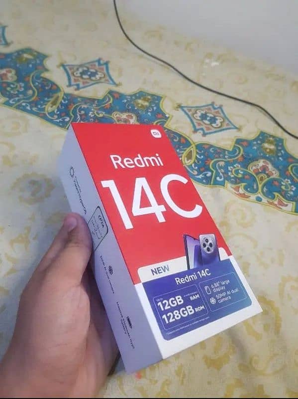 redmi 14c only box open 1 week use with box 4