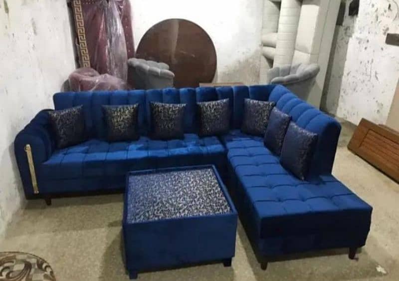 L Shaped - 5 seater sofa - modren sofa set - poshish sofa set 2