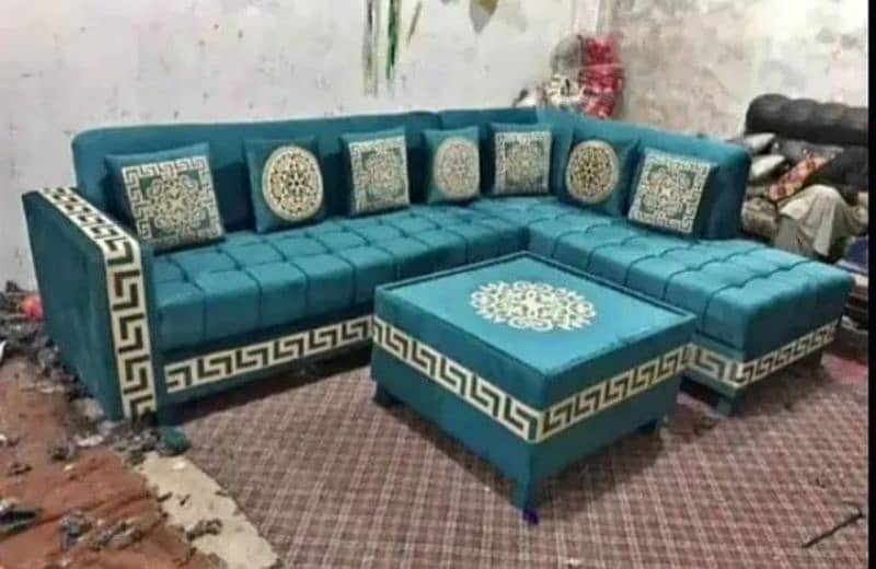 L Shaped - 5 seater sofa - modren sofa set - poshish sofa set 6