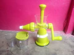 Konstar pure manual  juice maker only once used